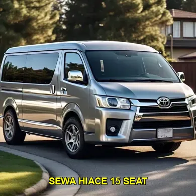 sewa hiace 15 seat